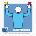 Handzeichen 8