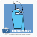 Handzeichen 21