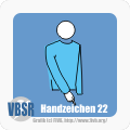 Handzeichen 22