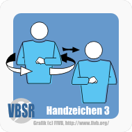 Handzeichen 3