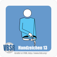 Handzeichen 13