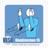 Handzeichen 15